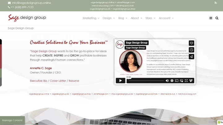 Sage Design Group - Creative Solutions to Grow Your Business.™
