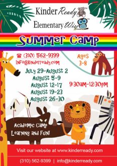 KinderReady Academic Summer Camp Flyer / Banner Design - Sage Design Group - Annette Sage, CEO - Graphic Design